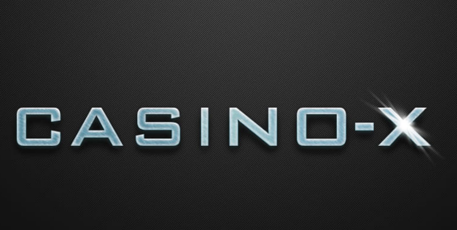 Online casino CasinoX — brand promo visual