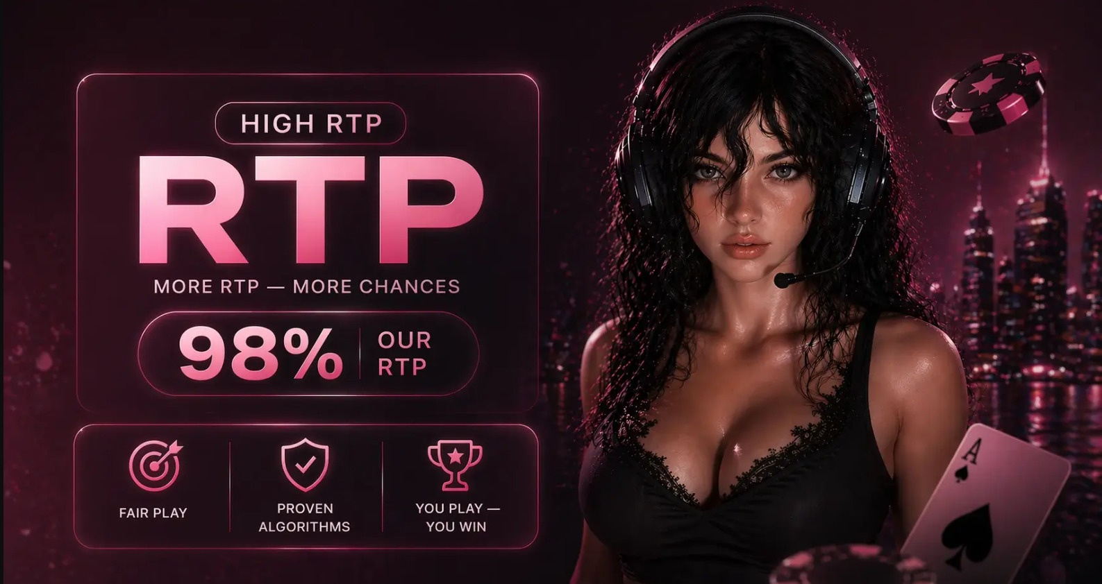 Sneket Casino — advertised average RTP of 98%