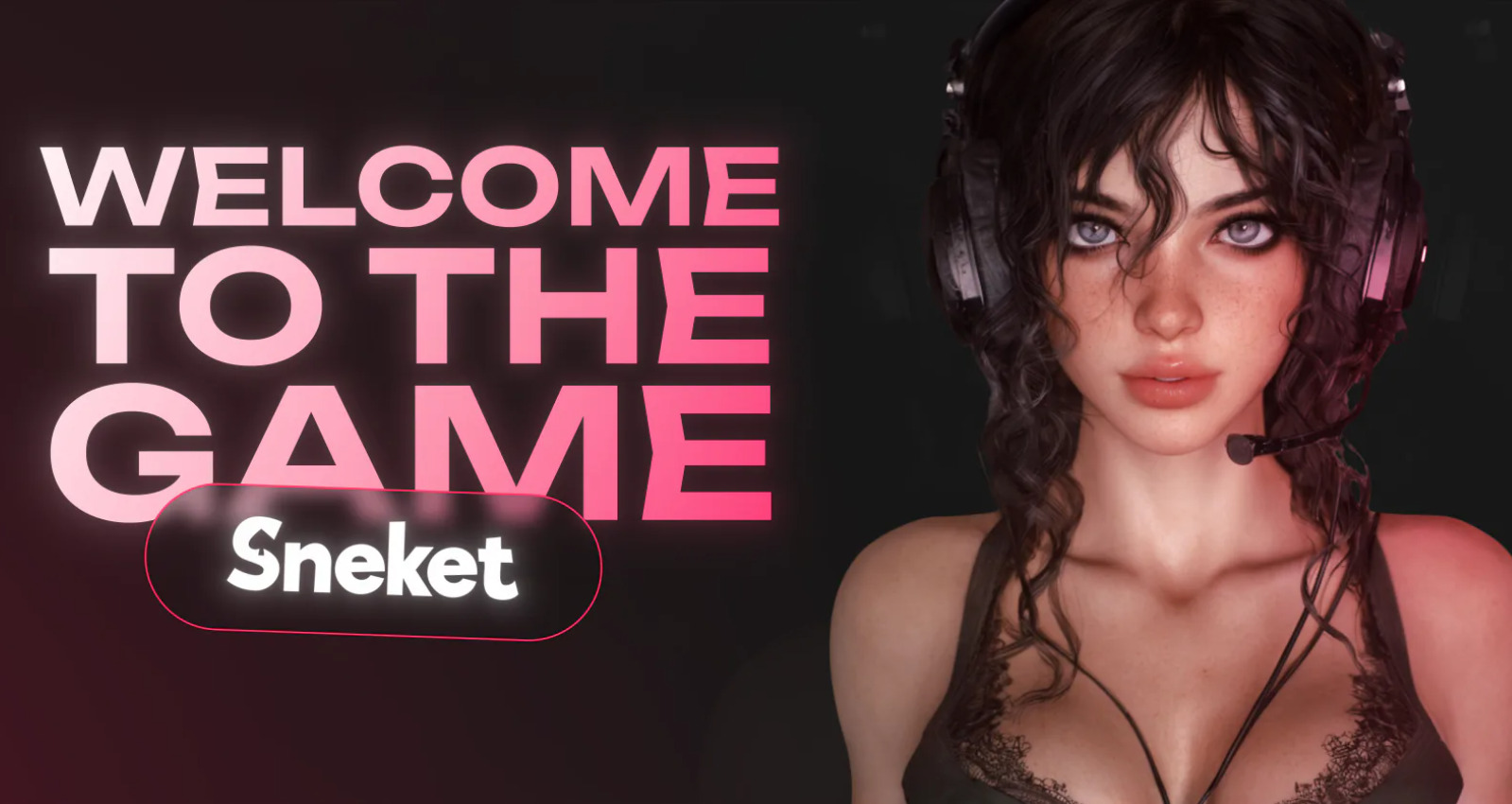 Sneket Casino — official Welcome to the Game brand art
